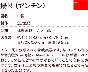 揚琴（ヤンチン）